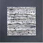 Paintings - Ecorce Collection Porcelain Paperboards with Black Glass Grains - GUENAELLE GRASSI