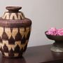 Decorative objects - Fishtooth Rattan Basket - MANAVA