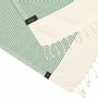 Objets design - Fouta en coton biologique - 3 couleurs disponibles. - FUTAH BEACH TOWELS