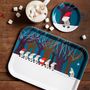 Trays - Santa with Accordion - Trays - coasters - Serving tray - JAMIDA OF SWEDEN