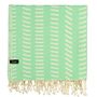 Fabrics - Azurara Double Size Towel - 5 Coulours Available - FUTAH BEACH TOWELS