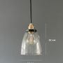 Hanging lights - Glass pendant - L'ATELIER DES CREATEURS