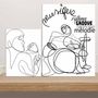 Affiches - "MUSIC DRUM"  Line Art Editions Limitées - L'ATELIER D'ANGES HEUREUX