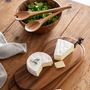 Kitchen utensils - Acacia Wood Salad Bowl Ø25x10 cm MS21065 - ANDREA HOUSE