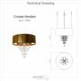 Suspensions - Collection Cristaux - ACCORD LIGHTING