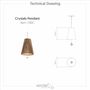 Hanging lights - Crystals Collection - ACCORD LIGHTING