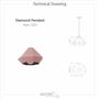 Suspensions - Collection Diamant - ACCORD LIGHTING