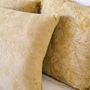 Fabric cushions - Mustard Cotton Cushion AX70197  - ANDREA HOUSE