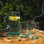 Art glass - beldi recycled glass decanter - CHIC-INTEMPOREL
