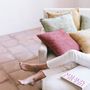 Fabric cushions - Green Cotton Cushion AX70200  - ANDREA HOUSE