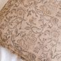 Fabric cushions - Camel Cotton Spring Cushion AX70207  - ANDREA HOUSE
