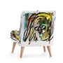 Office furniture and storage - ARTY ARMCHAIR several models possible - L'ATELIER D'ANGES HEUREUX