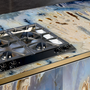 Wall panels - Vetrite Gem Glass Lake - SICIS