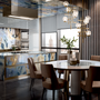 Wall panels - Vetrite Gem Glass Lake - SICIS