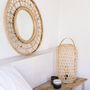 Decorative objects - Rattan wall mirror AX70238  - ANDREA HOUSE