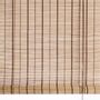 Curtains and window coverings - Brown striped bamboo roller blind - COLOR & CO