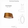 Hanging lights - Oval Collection - ACCORD LIGHTING