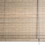 Curtains and window coverings - Grey stain privacy bamboo roller blind - COLOR & CO