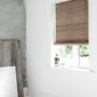 Curtains and window coverings - Grey stain privacy bamboo roller blind - COLOR & CO
