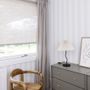 Curtains and window coverings - Light brown plant roller blind, with chain pull - COLOR & CO