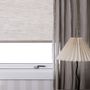 Curtains and window coverings - Light brown plant roller blind, with chain pull - COLOR & CO