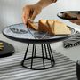 Platter and bowls - Cake Stand - Wooden and Ceramic - ELLEMENTRY