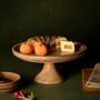 Platter and bowls - Cake Stand - Wooden and Ceramic - ELLEMENTRY