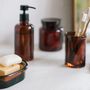 Accessoires à fixer - Porte-savon en verre ambré BA70101 - ANDREA HOUSE