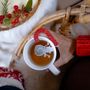 Café et thé  - Sachet de thé forme bonhomme de neige  ( lot de 5 )  - TEA HERITAGE