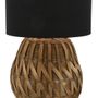 Table lamps - Braided bamboo table lamp  - AUBRY GASPARD