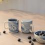 Café et thé  - Coffee mugs with lid - ELLEMENTRY