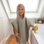 Children's bathtime - LÄSSIG Muslin Bathrobe, Poncho and Hooded Towel - LASSIG GMBH