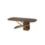 Dining Tables - Oblique Dining Table - ZAGAS FURNITURE