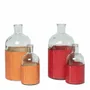 Carafes - Carafe d'eau avec ceinture en cuir - SOL & LUNA