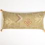 Fabric cushions - Camel lumbar pillow cover - QALARA