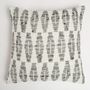 Fabric cushions - Abstract design cotton cushion cover - QALARA