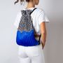 Bags and totes - Patterned Pleated Backpacks - WRITE SKETCH &