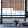 Curtains and window coverings - Brown natural bamboo roller blind - COLOR & CO