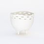 Vases - Photophore en porcelaine LALY D=6,5cm H=7cm - YLVAYA DESIGN