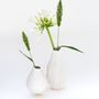 Vases - LALY vase porcelain biscuit H=12cm - YLVAYA DESIGN