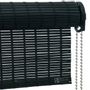 Curtains and window coverings - Black bamboo roller blind, with chain pull - COLOR & CO