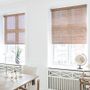 Curtains and window coverings - Grey stain bamboo roller blind, with chain pull - COLOR & CO