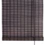 Curtains and window coverings - Smoked brown bamboo roller blind - COLOR & CO