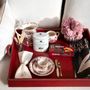 Office desks - Nest 3 trays with handles - SOL & LUNA
