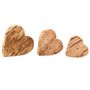 Decorative objects - Wooden Hearts - AUBRY GASPARD