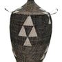 Decorative objects - Large braided basket  - MAISON LAADANI