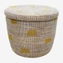 Decorative objects - Flat braided basket  - MAISON LAADANI