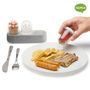 Everyday plates - Ocean Ecology - Toothpick holder + Salt and Pepper Shaker - Kitchenware : Kitchen room Spice Cactus Dining and Tableware Party - QUALY DESIGN OFFICIAL