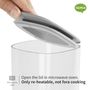 Food storage - Flat Top Storage Jar  Drawer Rack - Kitchenware : Party Drinking glass Coaster Canister Jar Tea and Coffee 100% recyclable. - QUALY DESIGN OFFICIAL