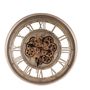 Glass - Clock standing rotating radars 39 cm - DUTCH STYLE BY BAROQUE COLLECTION